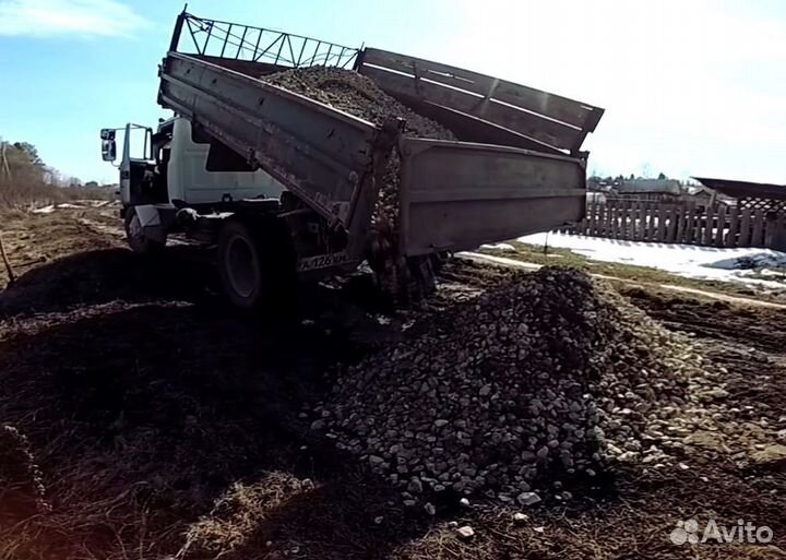 Щебень на подушку