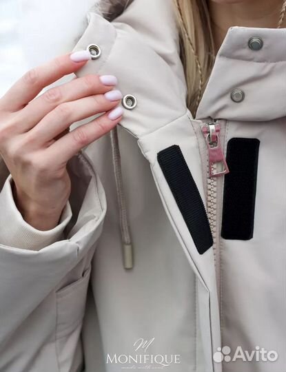 Куртка парка зимняя 42 размер новая