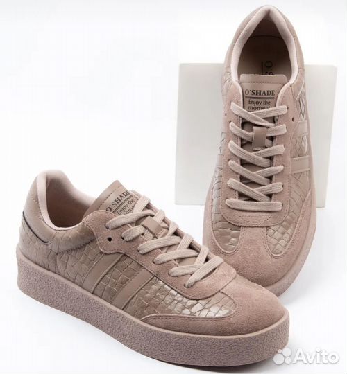 Кеды женские натуральная кожа O'shade 36-37 размер