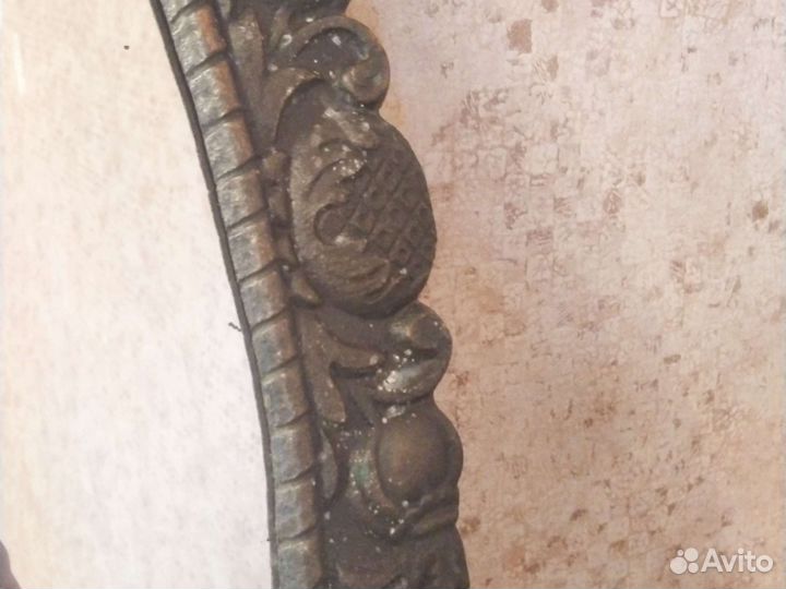 Зеркало силуминовая рама СССР 53*71