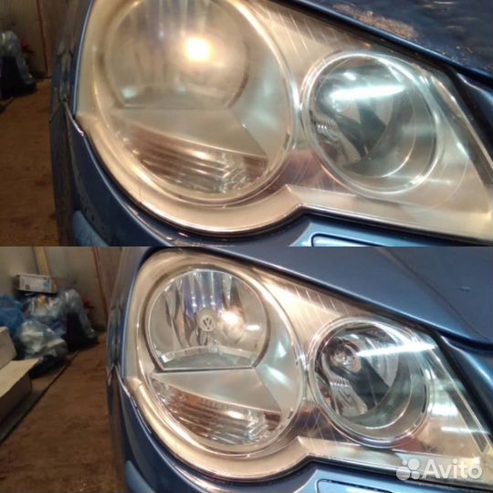 Полировка Фар-Кузова