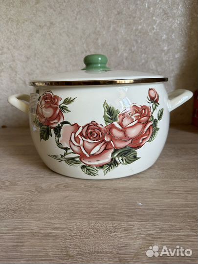 Посуда корейская роза