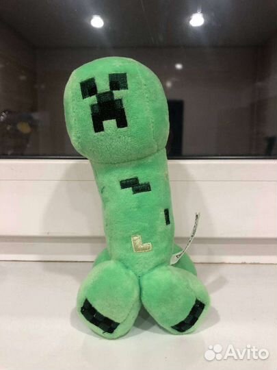Плюшевый крипер Minecraft