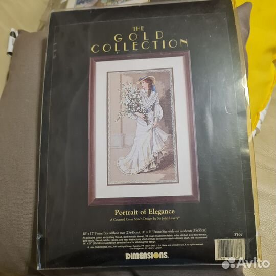 Набор для вышивания крестом dimensions