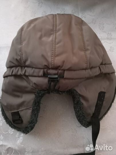 Шапка детская на мальчика зимняя