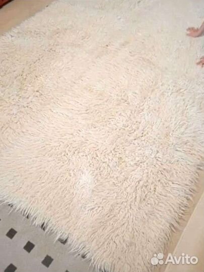 Покрывало плед flokati шерсть