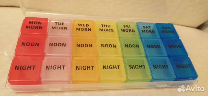 Контейнер для таблеток.Таблетница