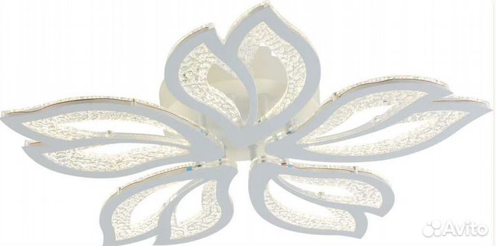 Люстра потолочная светодиодная с пультом