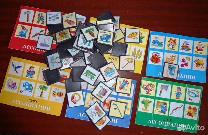 Настольные игры для детей (лото, домино)