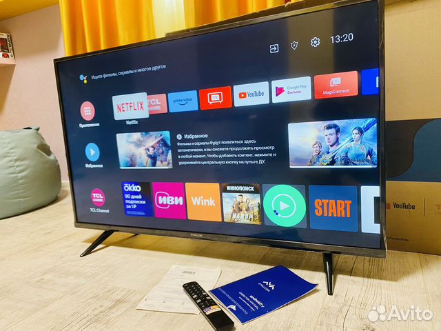Телевизор 109см / 4K / smart tv / android купить в Калининграде ...