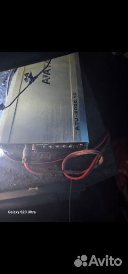 Сабвуфер и усилитель