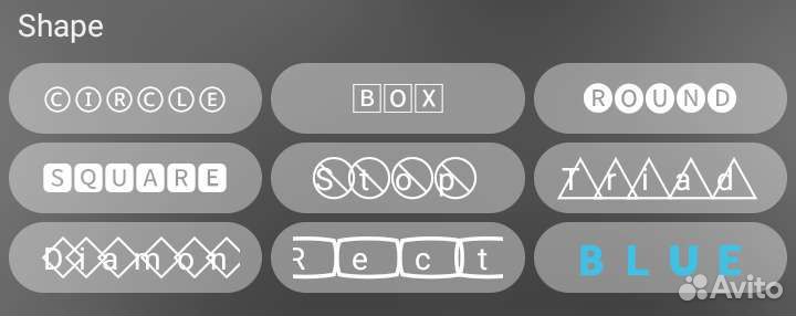 Шрифты на заказ(english)