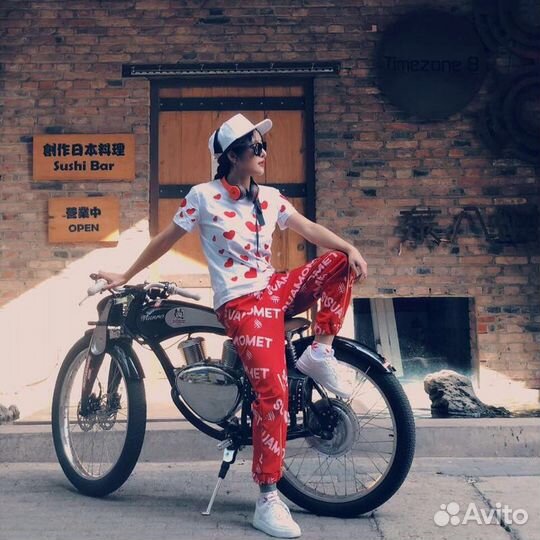 Винтажный электробайк Munro