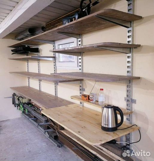 Полки стеллажи система хранения