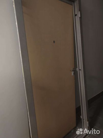 Дверь входная металлическая от застройщика