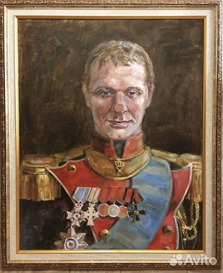 Портрет маслом по фото