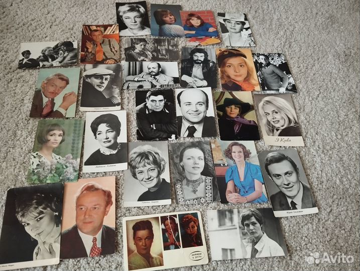 Артисты СССР фотокарточки