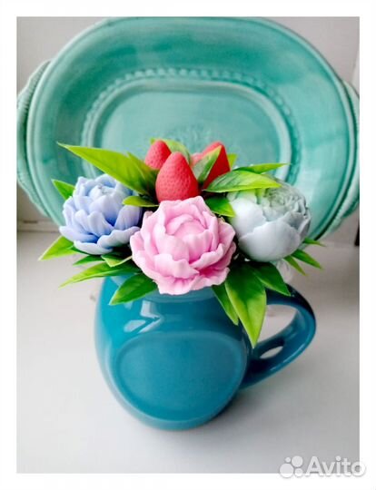 Мыльные букеты