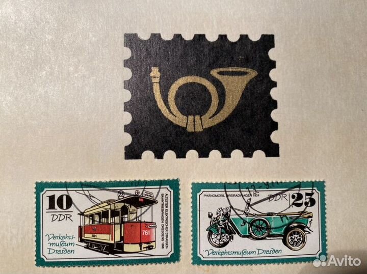 Серия почтовых марок гдр