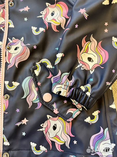 Ветровка-дождевик для девочки 92