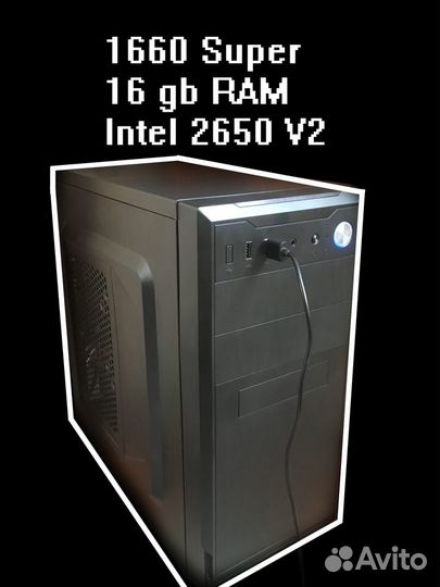 Компьютер 1660s/16gb/2650v2