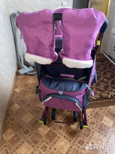 Детские санки коляска