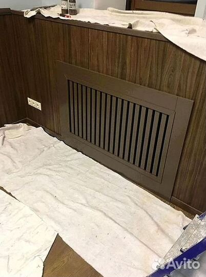 Экран декоративный на радиатор отопления, батарею