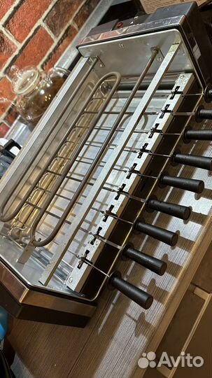 SA-7658, электрогриль-шашлычница