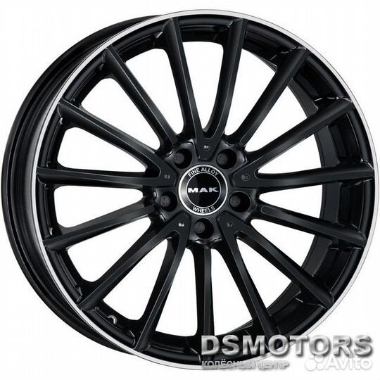Диски Komet 7.5/17 5x112 ET45 d66.6 gloss black mi