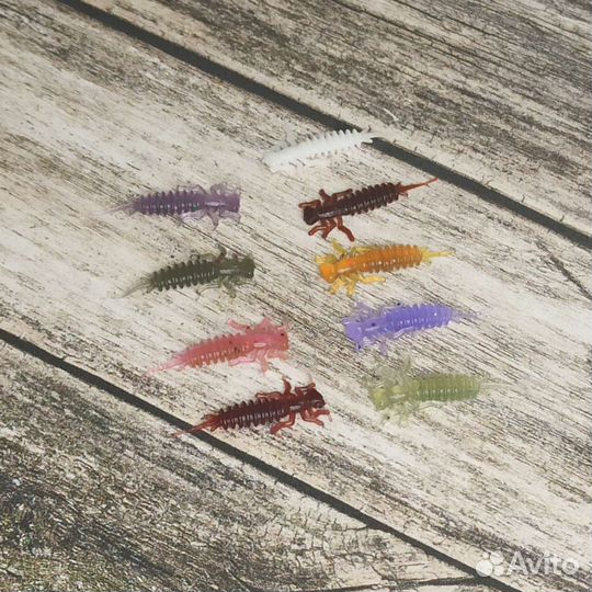 Mormix White Силиконовые приманки для мормышинга