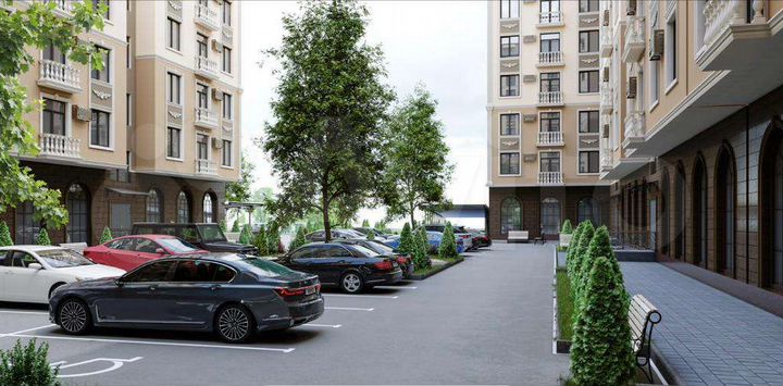 2-к. квартира, 70 м², 6/8 эт.