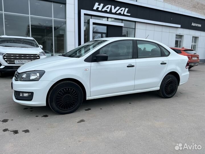 Volkswagen Polo 1.6 AT, 2020, 55 000 км