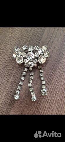 Брошь (чешское стекло) ремонт