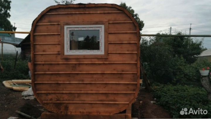 Баня-бочка с доставкой