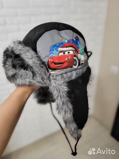 Шапка на мальчика 3-5 лет