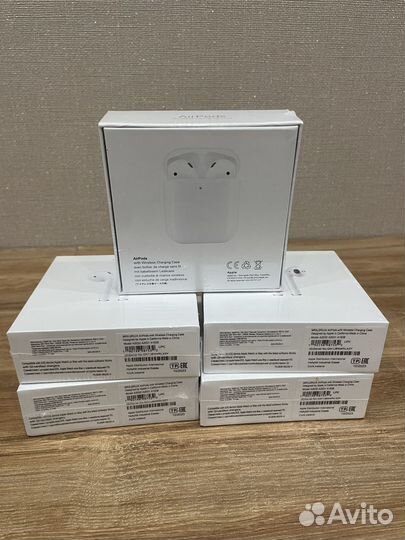 Беспроводные наушники apple airpods 2