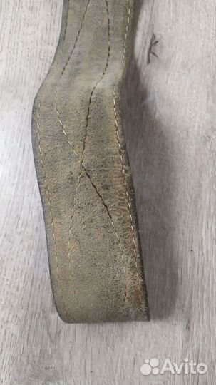 Офицерский ремень, обрезанный на подростка. 70см