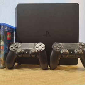 Sony playstation 4 slim 1tb с играми