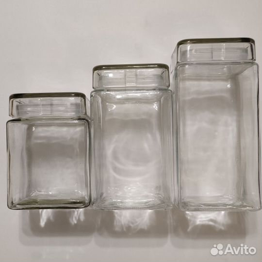 Банка стеклянная новая