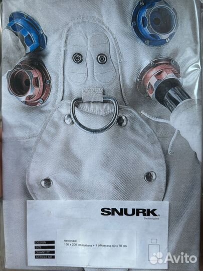 Детское постельное белье Snurk Космонавт