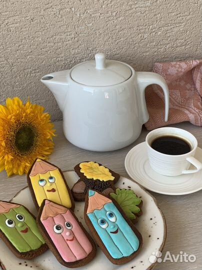 Имбирные пряники на день воспитателя учителя