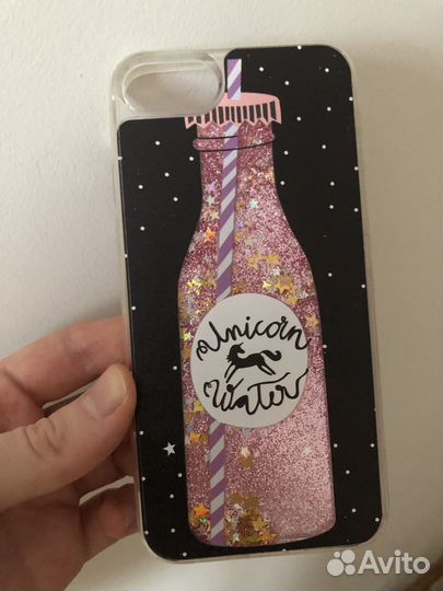 Новый чехол iPhone 7/8 с блестками