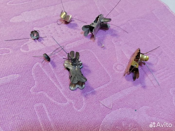 Девочка ёлочная игрушка СССР на прищепке