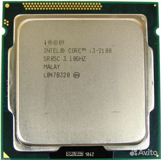 Процессор core i3 2100