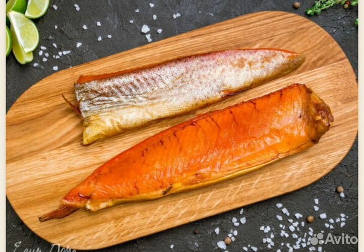 Копченая и вяленая форель