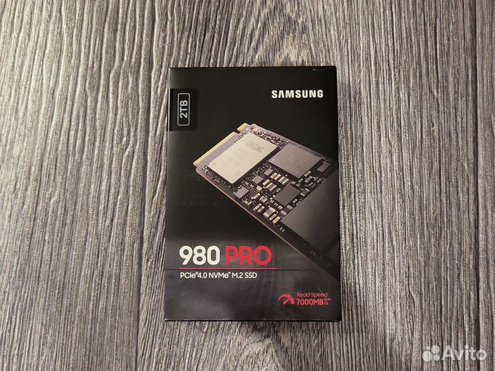 Ssd samsung 980 pro 2tb (запечатан, оригинал)