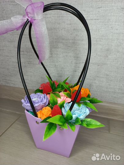 Букет из мыла