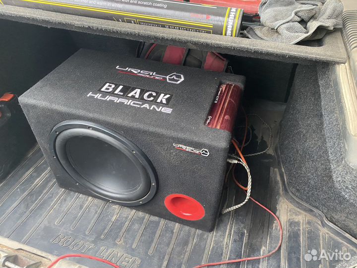 Сабвуфер Ural Black Hurricane