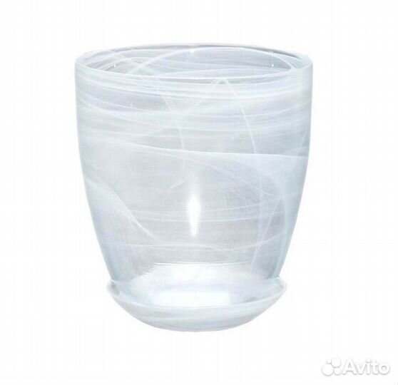 Горшок Кашпо для Орхидей и других цветов, стекло