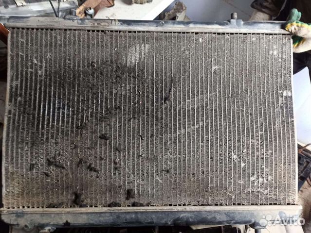 Ssangyong musso радиатор